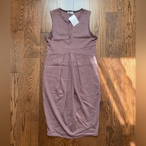 Plum Maternity Dress
